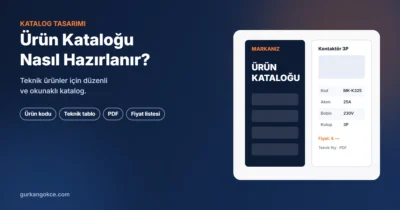 Ürün Kataloğu Nasıl Hazırlanır? Teknik Ürünler İçin Katalog Rehberi